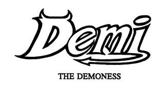 DEMI THE DEMONESS logo
