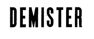 DEMISTER logo