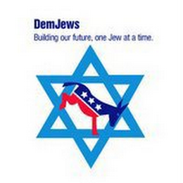 DEMJEWS BUILDING OUR FUTURE, ONE JEW AT A TIME. logo