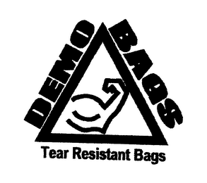 DEMO BAGS TEAR RESISTANT BAGS logo