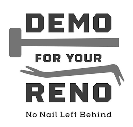 DEMO FOR YOUR RENO NO NAIL LEFT BEHIND logo