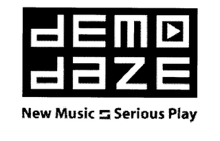 DEMODAZE NEW MUSIC SERIOUS PLAY logo