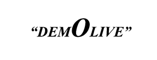 "DEMOLIVE" logo