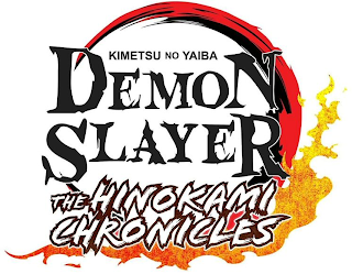 DEMON SLAYER KIMETSU NO YAIBA THE HINOKAMI CHRONICLES logo