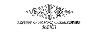 DEMOS BASTING BAR-B-Q SEASONING SAUCE logo