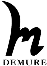 DEMURE logo