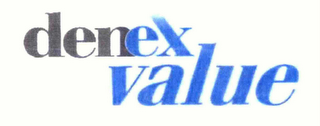 DENEX VALUE logo