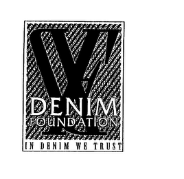 DENIM FOUNDATION IN DENIM WE TRUST logo