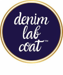 DENIM LAB COAT TM logo