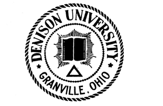 DENISON UNIVERSITY GRANVILLE, OHIO logo