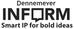 DENNEMEYER INFORM SMART IP FOR BOLD IDEAS logo