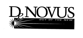 DENOVUS OUT OF THE NEW logo