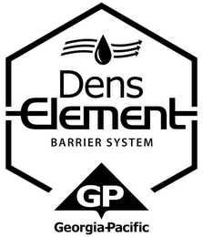 DENS ELEMENT BARRIER SYSTEM GP GEORGIA-PACIFIC logo