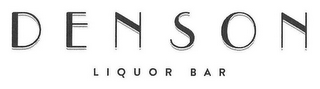 DENSON LIQUOR BAR logo