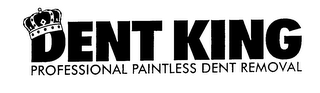 DENT KING PROFESSIONAL PAINTLESS DENT REMOVAL logo