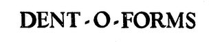 DENT-O-FORMS logo