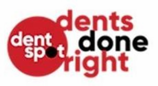 DENT SPOT DENTS DONE RIGHT logo