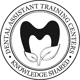 · DENTAL ASSISTANT TRAINING CENTERS · KNOWLEDGE SHARED · logo