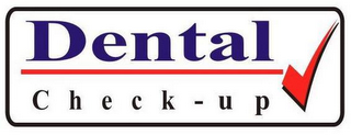 DENTAL CHECK-UP logo