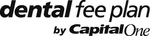 DENTAL FEE PLAN BY CAPITAL ONE logo