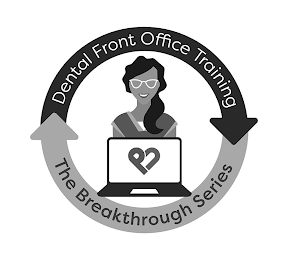 DENTAL FRONT OFFICE TRAINING PJ THE BREAKTHROUGH SERIES logo