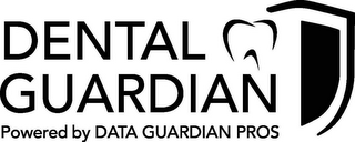 DENTAL GUARDIAN POWERED BY DATA GUARDIAN PROS logo