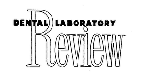 DENTAL LABORATORY REVIEW logo