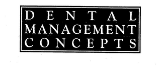 DENTAL MANAGEMENT CONCEPTS logo
