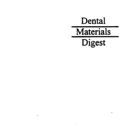DENTAL MATERIALS DIGEST logo