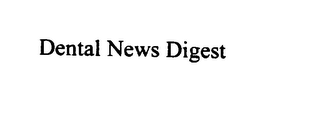 DENTAL NEWS DIGEST logo