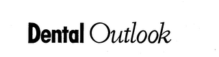 DENTAL OUTLOOK logo