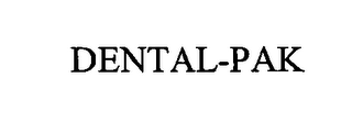 DENTAL-PAK logo