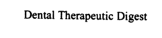 DENTAL THERAPEUTIC DIGEST logo