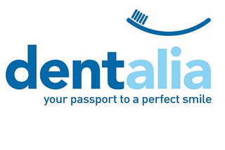 DENTALIA YOUR PASSPORT TO A PERFECT SMILE logo