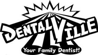 DENTALVILLE YOUR FAMILY DENTIST! logo