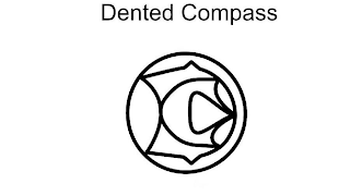 DENTED COMPASS logo