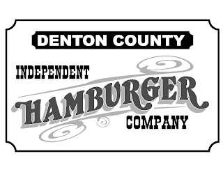 DENTON COUNTY INDEPENDENT HAMBURGER COMPANY logo
