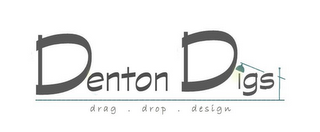 DENTON DIGS DRAG DESIGN logo