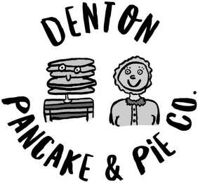DENTON PANCAKE & PIE CO. logo
