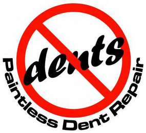 DENTS PAINTLESS DENT REPAIR logo