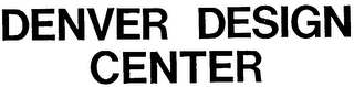 DENVER DESIGN CENTER logo