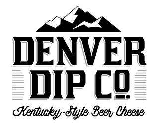 DENVER DIP CO. KENTUCKY-STYLE BEER CHEESE logo