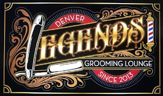 DENVER LEGENDS GROOMING LOUNGE SINCE 2013 logo