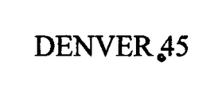 DENVER45 logo