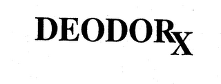 DEODORX logo