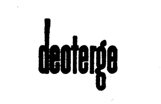 DEOTERGE logo