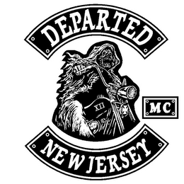 DEPARTED MC NEW JERSEY XII logo