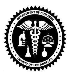 DEPARTMENT OF CORONER COUNTY OF LOS ANGELES logo