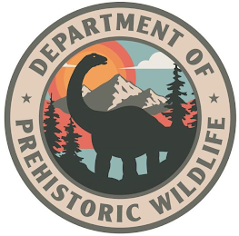 DEPARTMENT OF PREHISTORIC WILDLIFE logo
