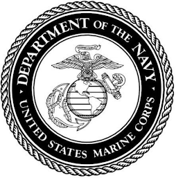 DEPARTMENT OF THE NAVY UNITED STATES MARINE CORPS SEMPER FIDELIS logo